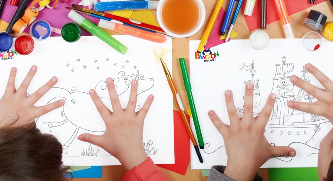 FREE colouring sheets for your little ones!