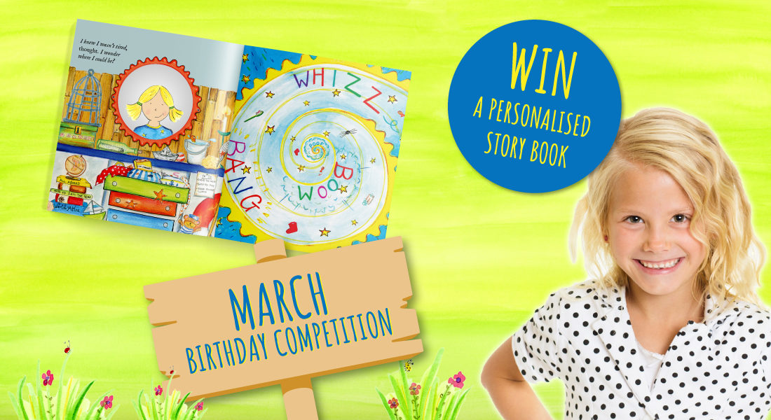 Birthday competition | Win a FREE story book! | March’s Child